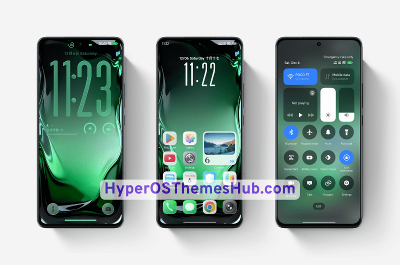 Better Glass HyperOS Theme for Xiaomi, REDMI, & POCO 2 HyperOSThemesHub.com 17 2 Better Glass HyperOS Theme