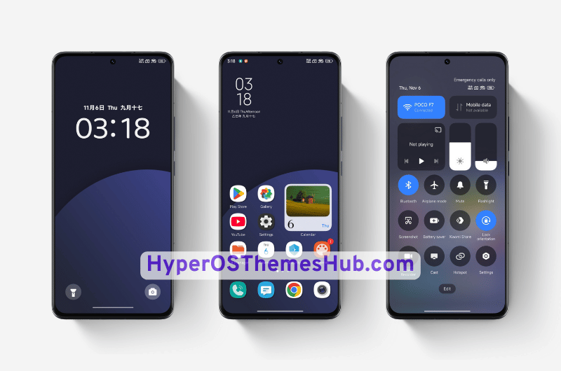 Dai Ying HyperOS Theme for Xiaomi, Redmi, & POCO 2 HyperOSThemesHub.com 17 Dai Ying HyperOS Theme