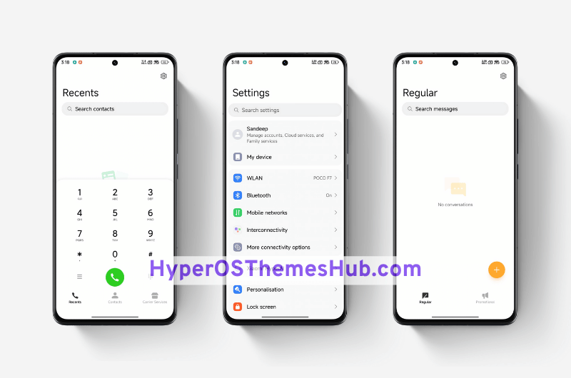 Dai Ying HyperOS Theme for Xiaomi, Redmi, & POCO 3 HyperOSThemesHub.com 18 Dai Ying HyperOS Theme