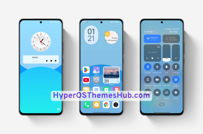 Gradient Color HyperOS Theme For Xiaomi, REDMI, & POCO 2 HyperOSThemesHub.com 2 2 Gradient Color HyperOS Theme
