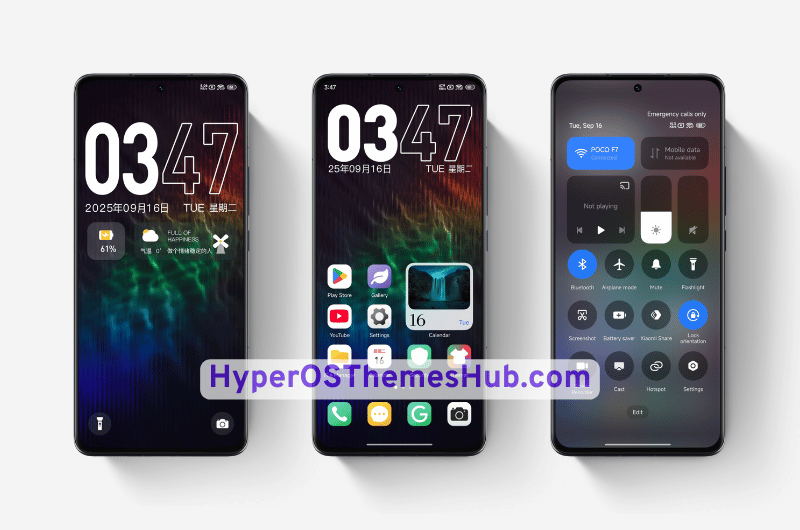 Gradient HyperOS Theme