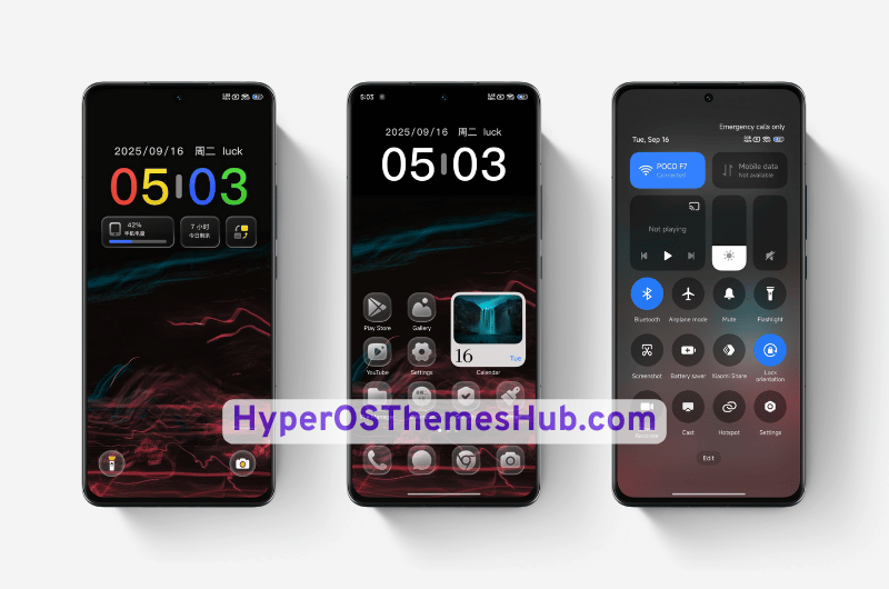 Glass OS26 HyperOS Theme