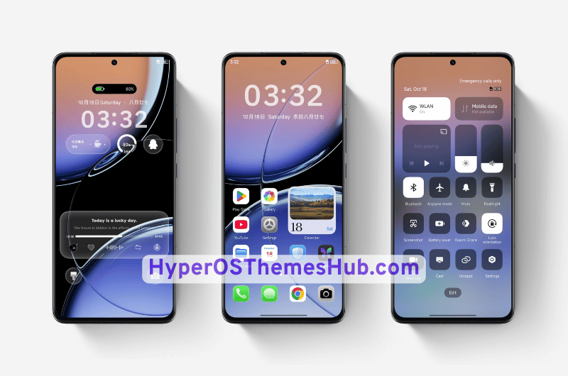 Light and Shadow Space HyperOS Theme