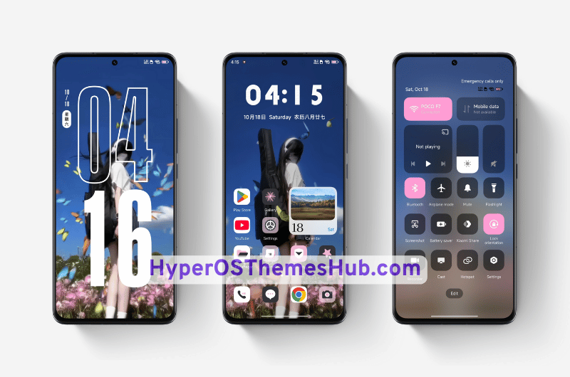 Atmosphere Spring Season HyperOS Theme