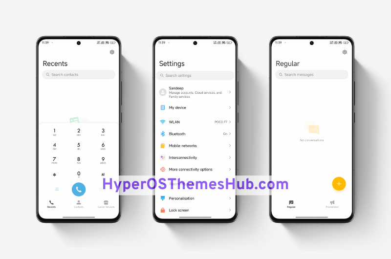 HyperOSThemesHub.com 26 2 Flowers HyperOS Theme