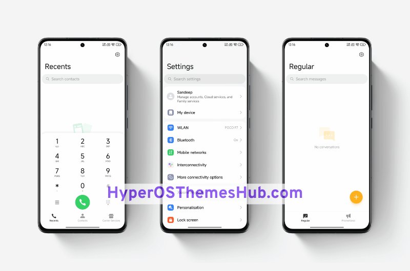 HyperOSThemesHub.com 27 1 Grayscale The PaperOS HyperOS Theme