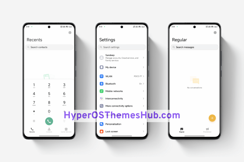 Green Glass HyperOS Theme for Xiaomi, Redmi, & POCO 3 HyperOSThemesHub.com 28 Green Glass HyperOS Theme