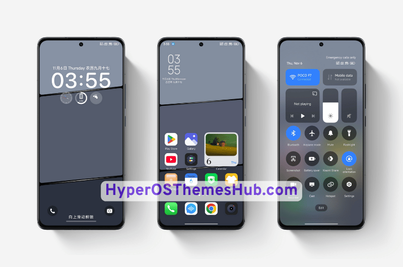 Minimalist Respect HyperOS Theme