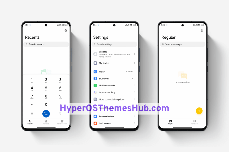 HyperOSThemesHub.com 34 Smart and Simple HyperOS Theme