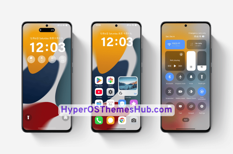 Beautiful Native OS HyperOS Theme