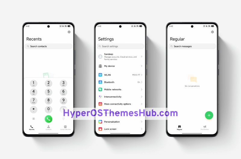 HyperOSThemesHub.com 5 AP26 Super Glass HyperOS Theme