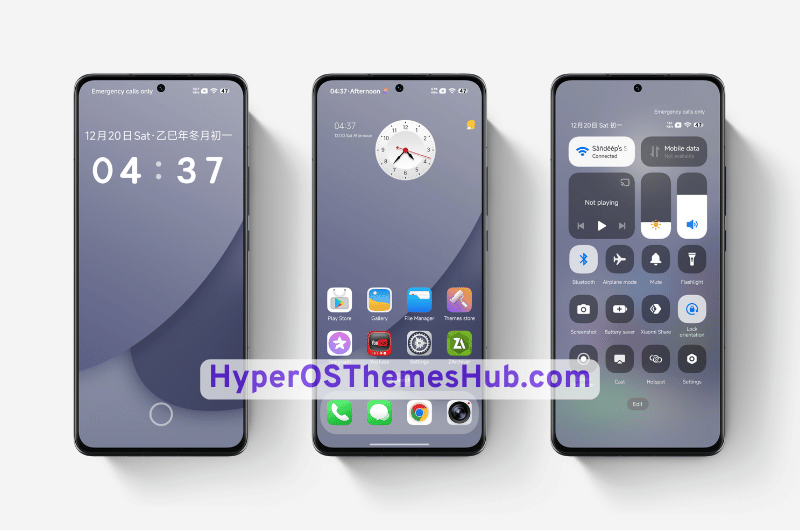 New Contract HyperOS Theme