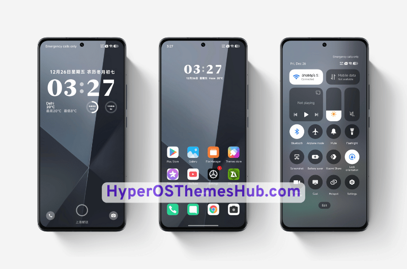 Simple Geometric Dimensions HyperOS Theme for Xiaomi, REDMI, & POCO 2 HyperOSThemesHub.com 65 Simple Geometric Dimensions HyperOS Theme