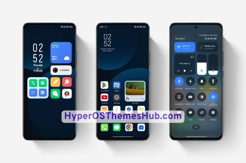 Double Shadow HyperOS Theme