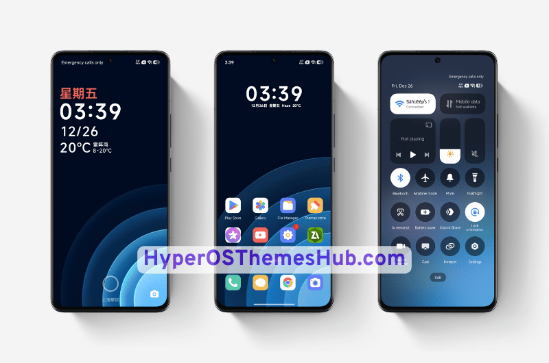Mo Yun Phantom Light HyperOS Theme