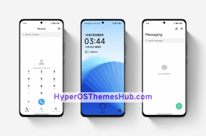 HyperOSThemesHub.com 74 Thousands of Depth of Field HyperOS Theme