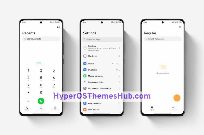 Lingbo HyperOS Theme for Xiaomi, Redmi, & POCO 3 HyperOSThemesHub.com 9 1 Lingbo HyperOS Theme