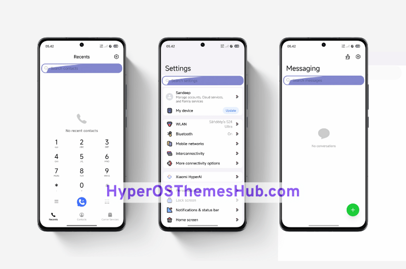 HyperOSThemesHub.com 91 Poo-Five HyperOS Theme