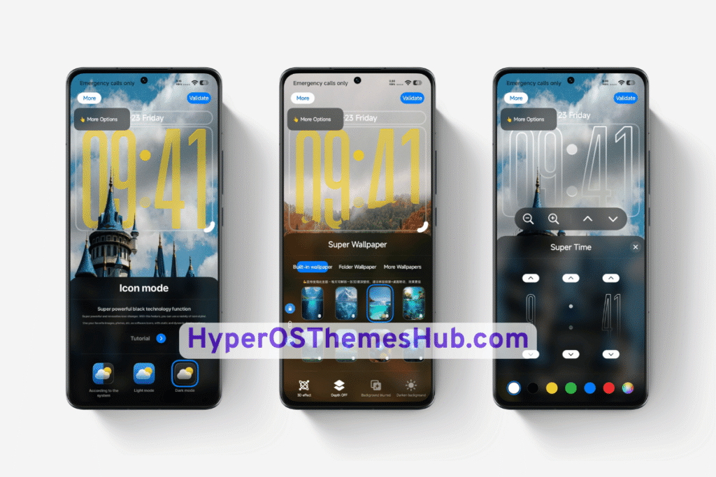 HyperOSThemesHub.com 12 2 G3black HyperOS Theme