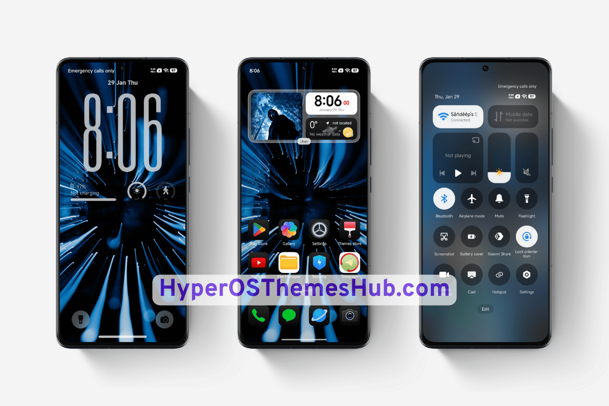 Hos3dark HyperOS Theme