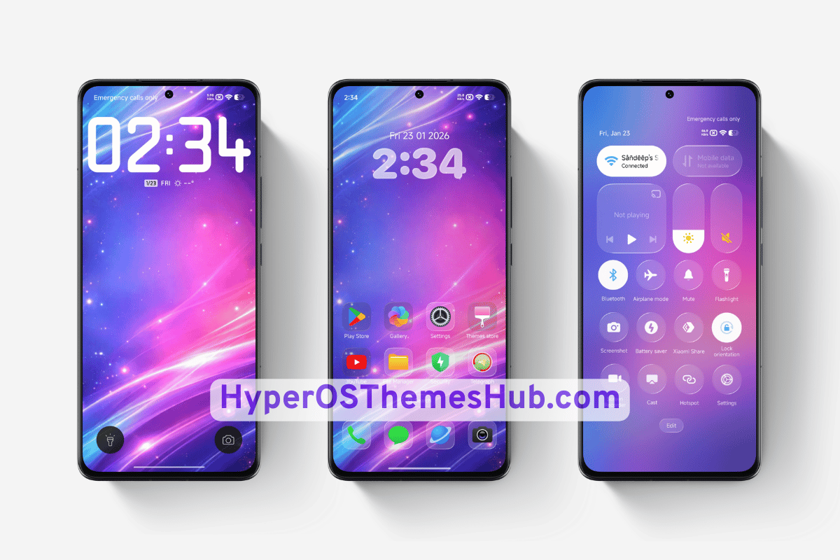 AJ Art HyperOS Theme