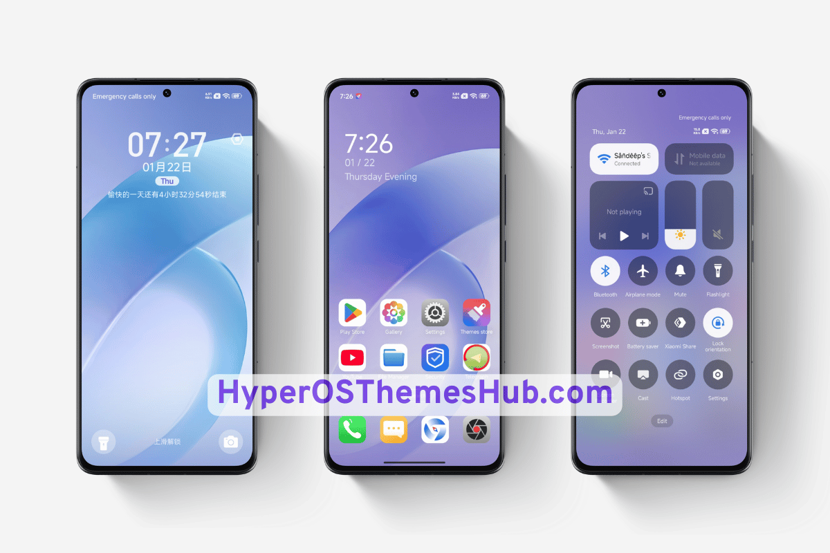 Yunshui HyperOS Theme for Xiaomi, REDMI, & POCO 2 HyperOSThemesHub.com 18 1 Yunshui HyperOS Theme