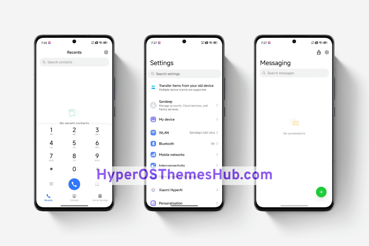 Yunshui HyperOS Theme for Xiaomi, REDMI, & POCO 3 HyperOSThemesHub.com 19 1 Yunshui HyperOS Theme