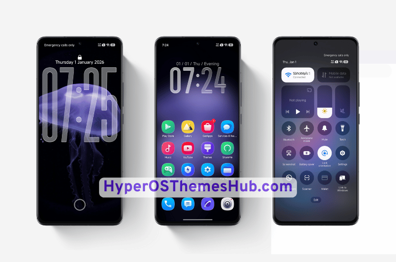 Kite V HyperOS Theme