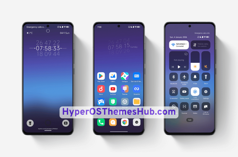 Aether Pulse HyperOS Theme