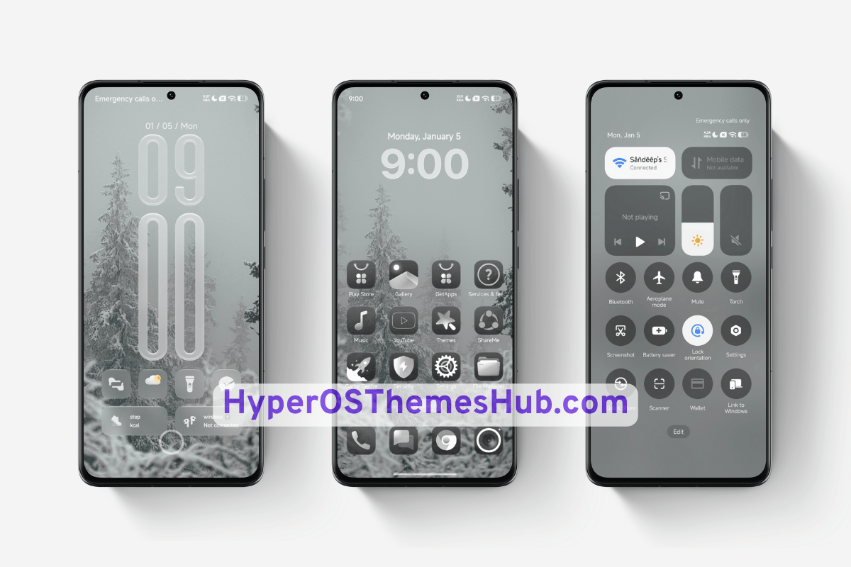 FrostedRealm HyperOS Theme