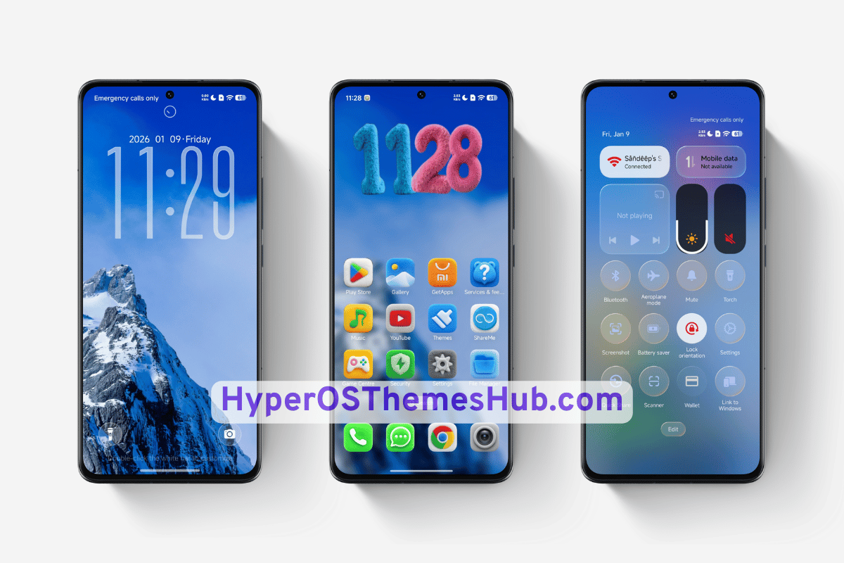 Bitcoin HyperOS Theme