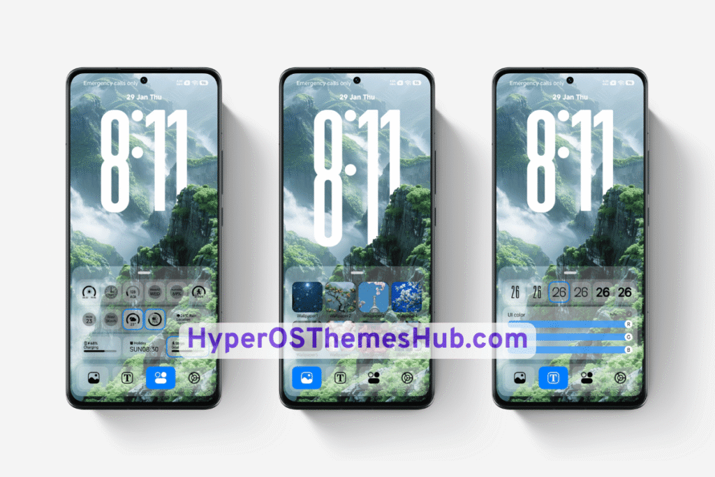 HyperOSThemesHub.com 24 2 OX F4 HyperOS Theme