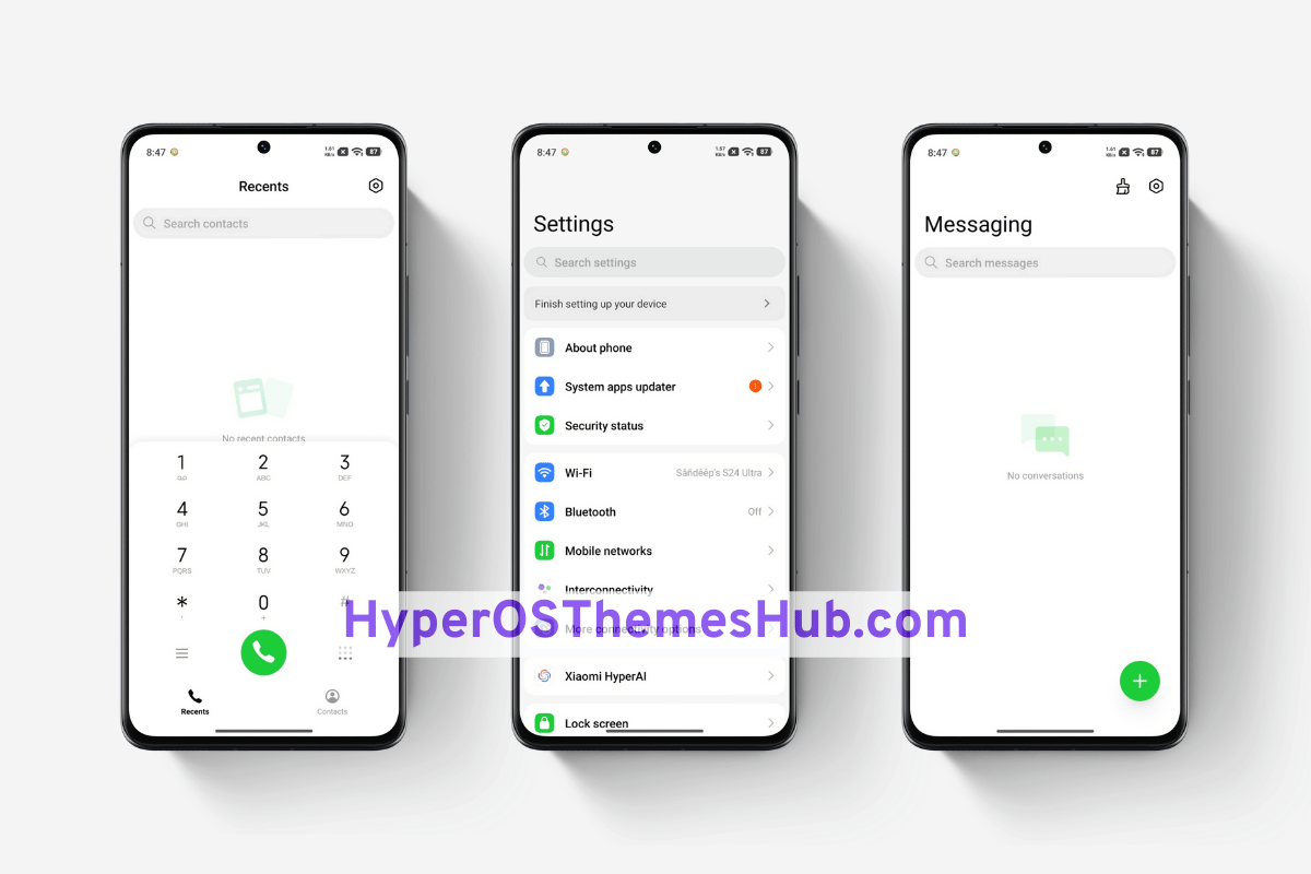 Red Circle HyperOS Theme for Xiaomi, REDMI, & POCO 3 HyperOSThemesHub.com 26 Red Circle HyperOS Theme
