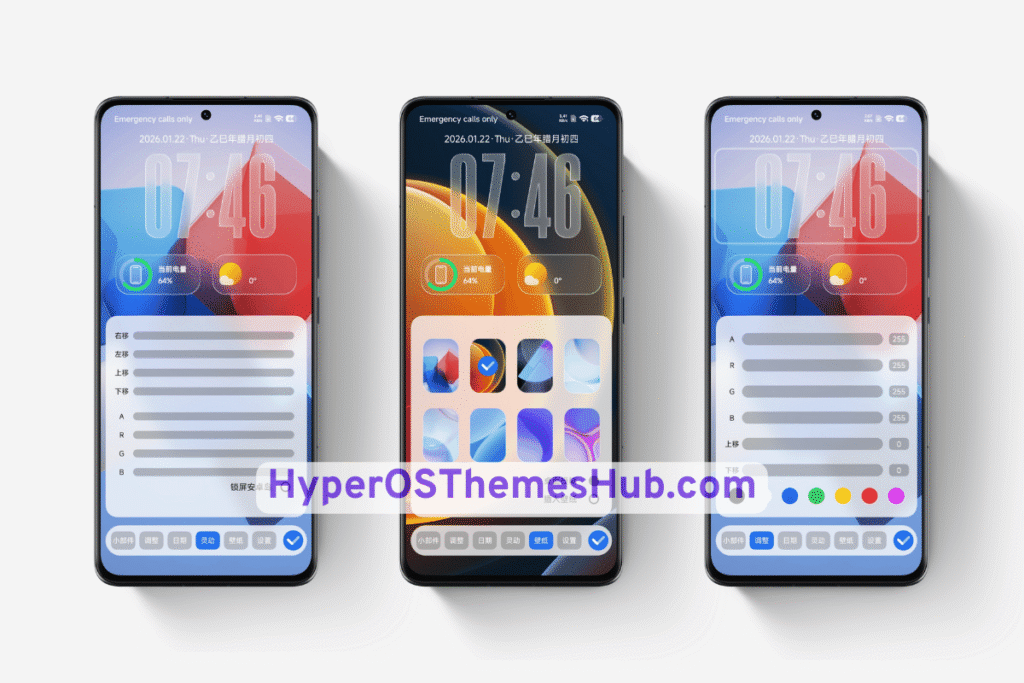 Transparent OS HyperOS Theme for Xiaomi, REDMI, & POCO 4 HyperOSThemesHub.com 29 1 Transparent OS HyperOS Theme