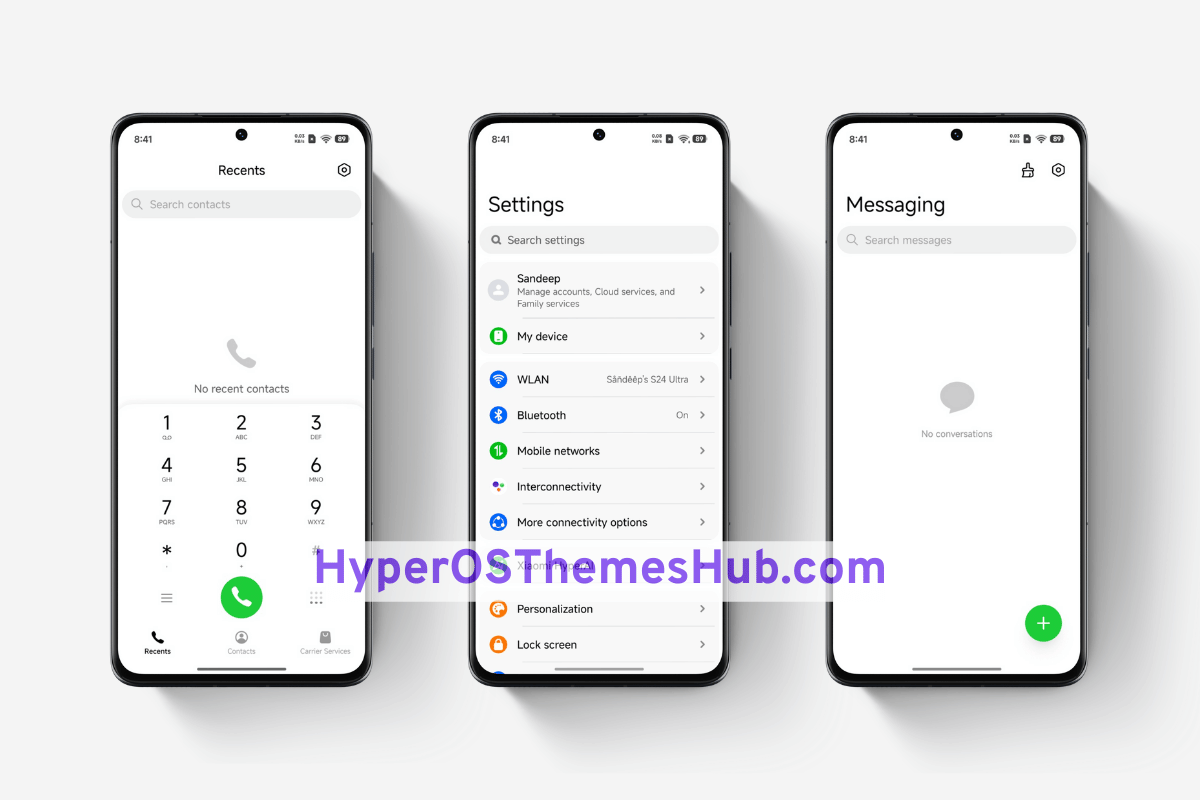 HyperOSThemesHub.com 42 3 Frozdark16 HyperOS Theme