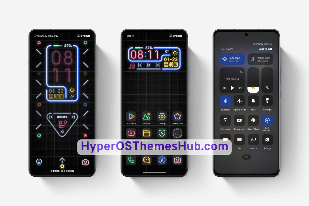 Night HyperOS Theme