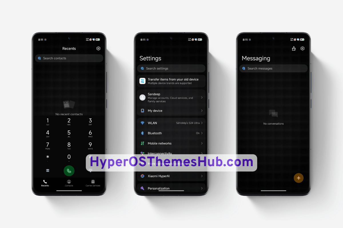 HyperOSThemesHub.com 46 1 Night HyperOS Theme