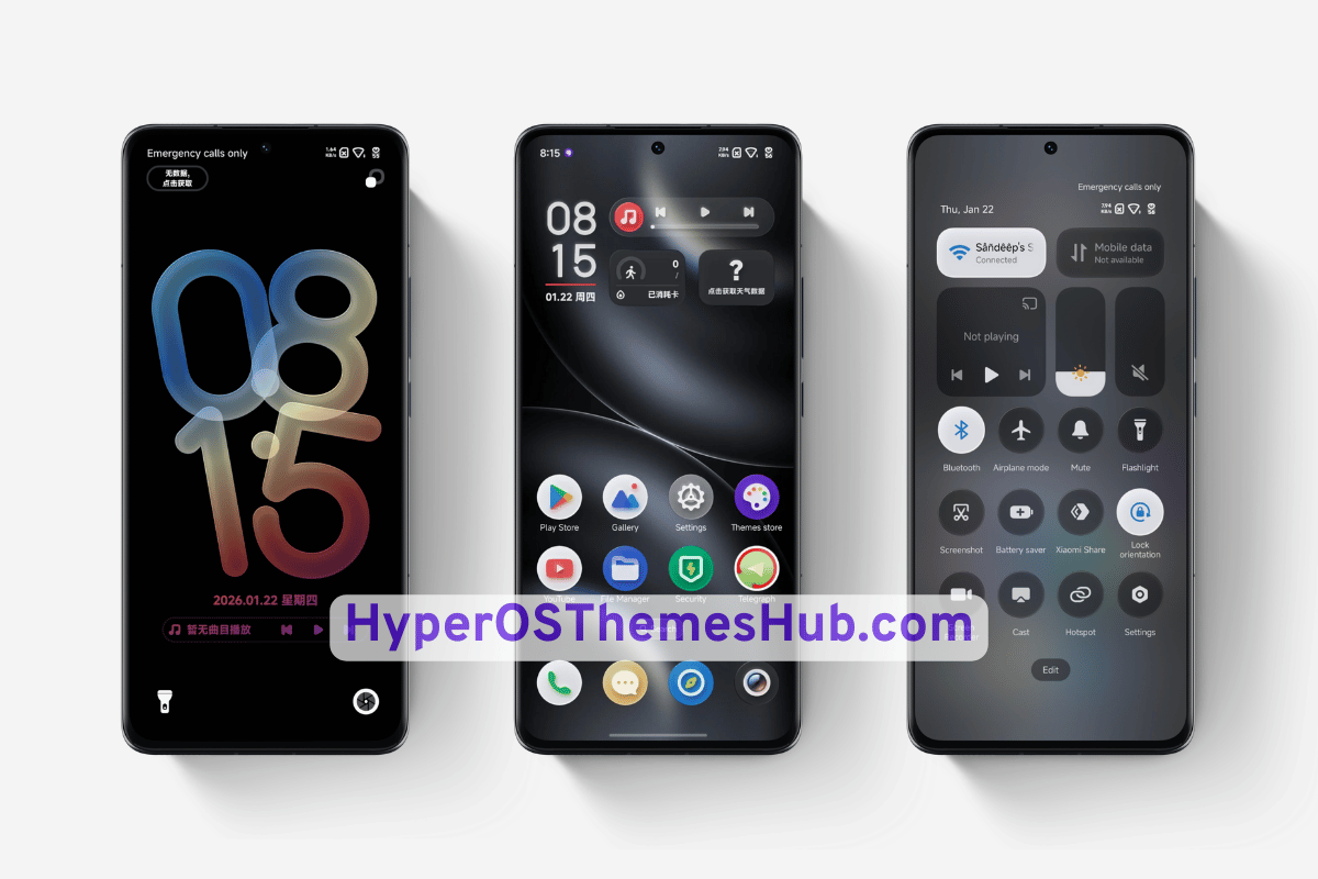 O HyperOS Theme for Xiaomi, REDMI, & POCO 2 HyperOSThemesHub.com 48 1 O HyperOS Theme