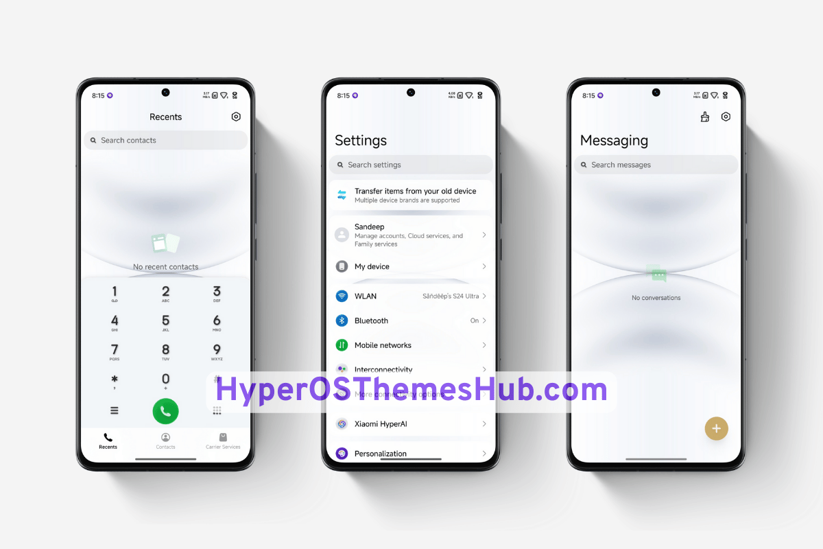 O HyperOS Theme for Xiaomi, REDMI, & POCO 3 HyperOSThemesHub.com 49 1 O HyperOS Theme