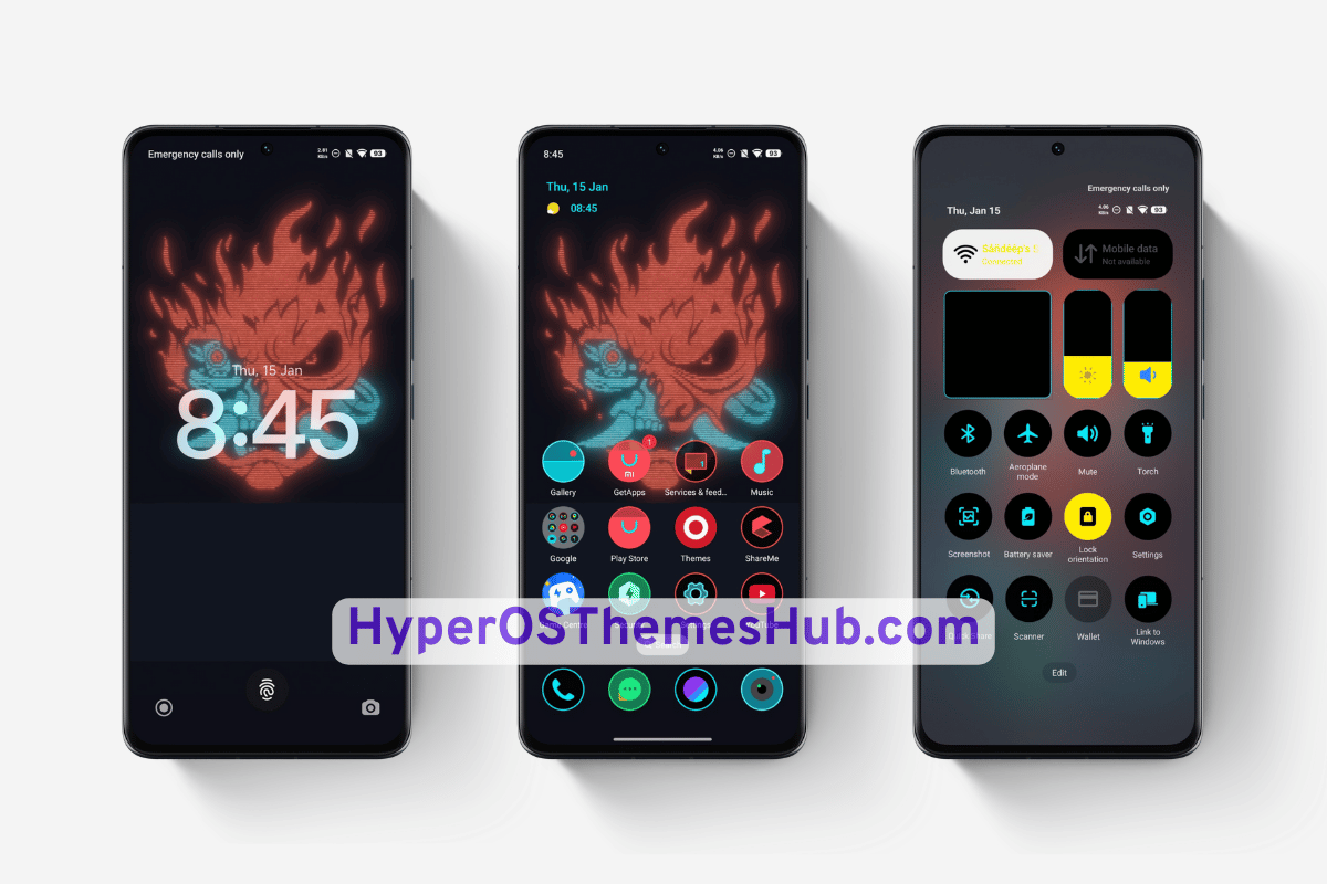 tempike ireng HyperOS Theme