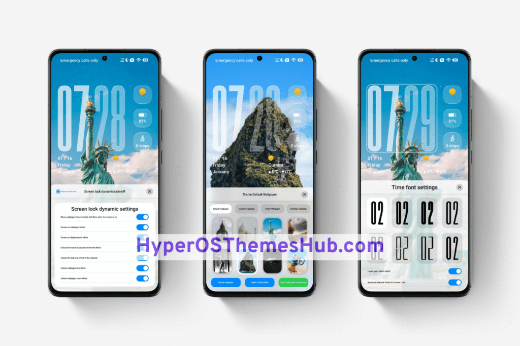 HyperOSThemesHub.com 64 TON HyperOS Theme