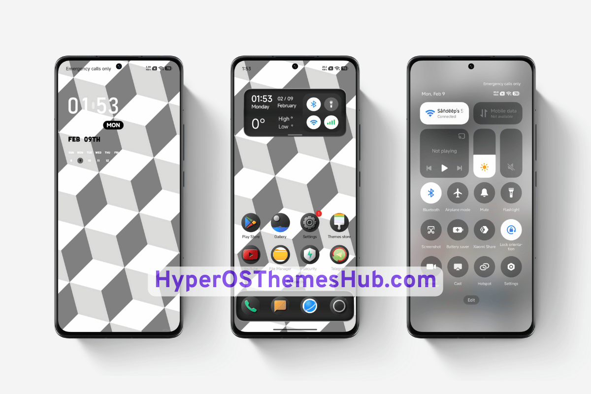 Diamond V3 HyperOS Theme