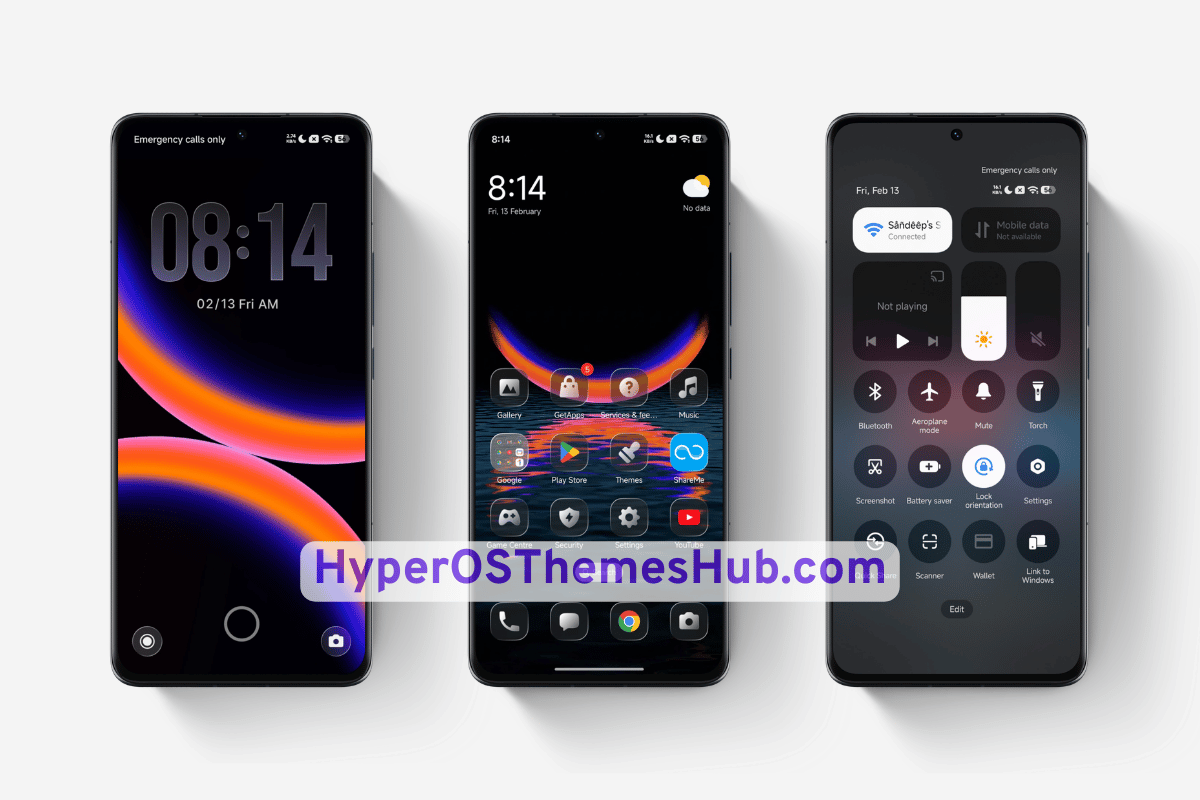 Wave of light HyperOS Theme