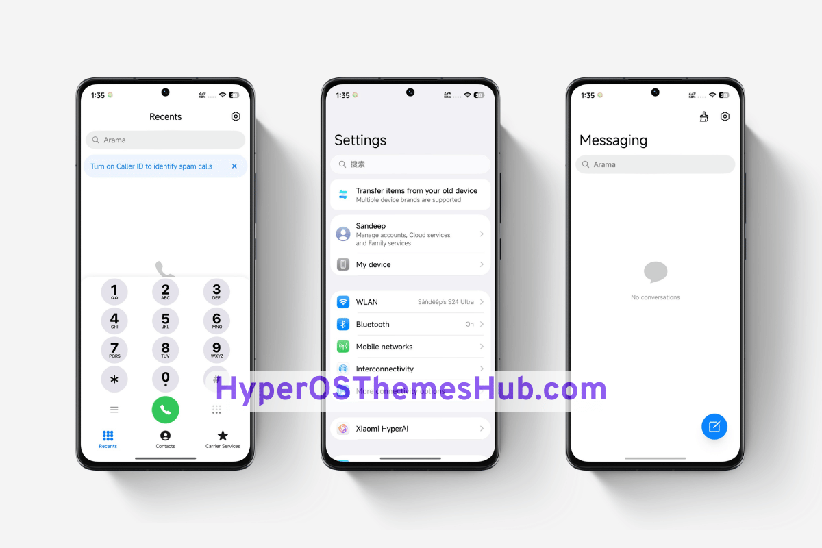 Colourful V HyperOS Theme for Xiaomi, REDMI, & POCO 3 HyperOSThemesHub.com 42 Colourful V HyperOS Theme