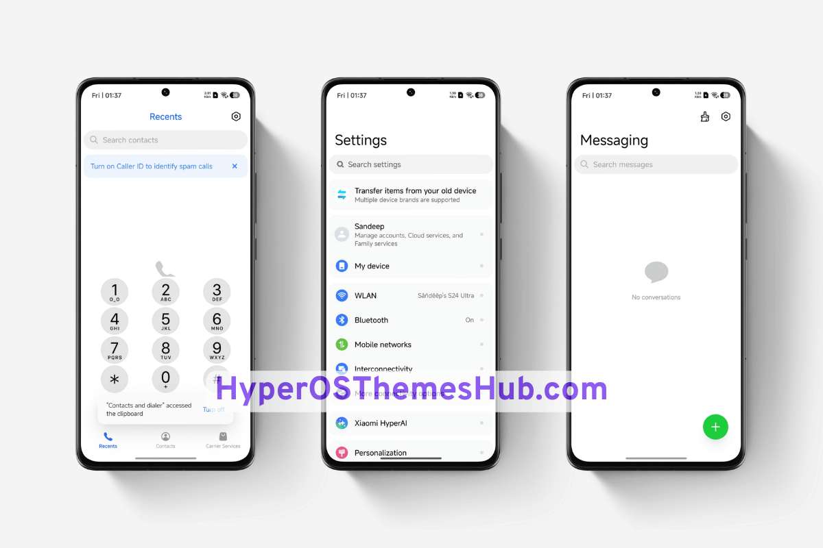 HyperOSThemesHub.com 46 1 Paper OV V HyperOS Theme