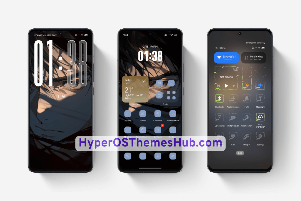 Resolute Man HyperOS Theme