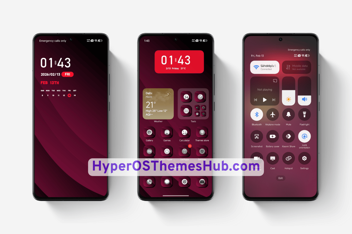 Anime Space HyperOS Theme