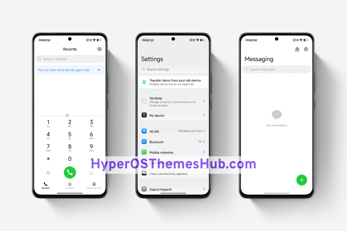 OX FGD HyperOS Theme for Xiaomi, REDMI, & POCO 3 HyperOSThemesHub.com 62 OX FGD HyperOS Theme