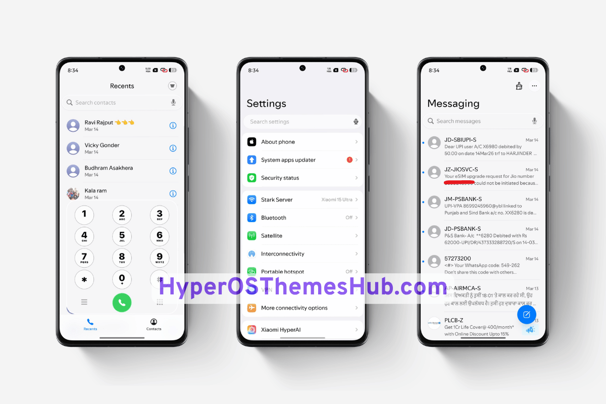 HyperOSThemesHub.com 1 3 One RedV HyperOS Theme
