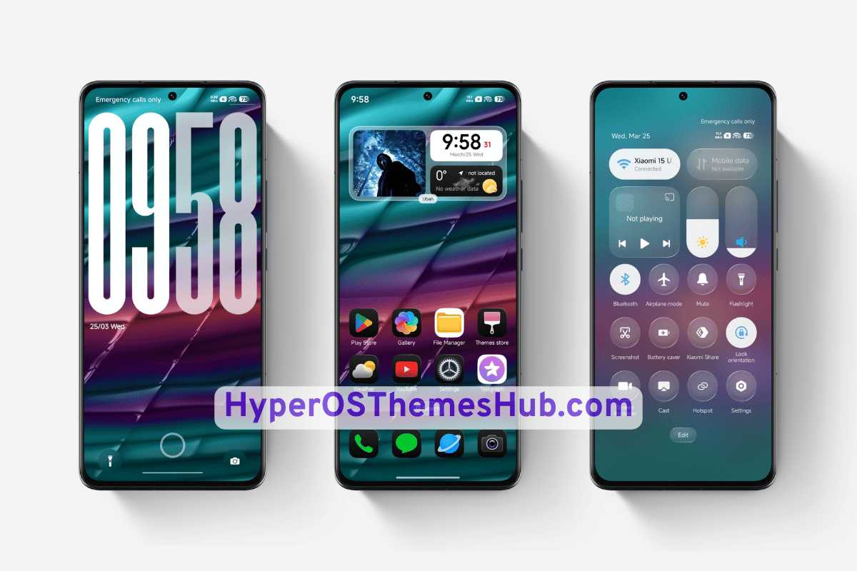 HyperV3 HyperOS Theme for Xiaomi, REDMI, & POCO 1 HyperV3 HyperOS Theme